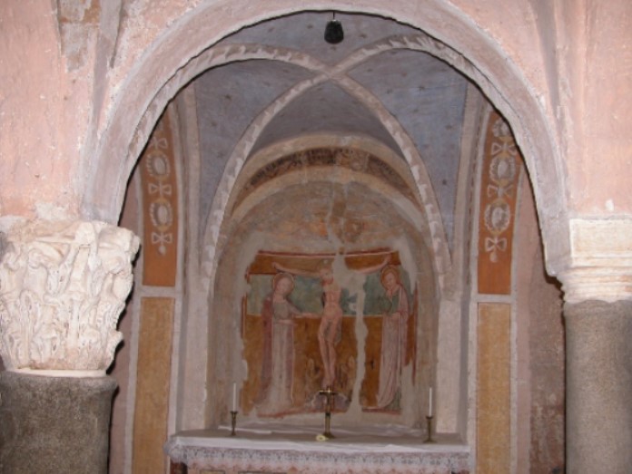 Nepi, Viterbo IT – Cripta della Chiesa di San Biagio